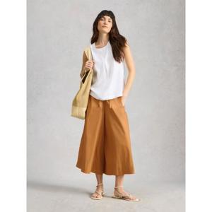 White Stuff Lauryn Poplin Wide Leg Crop